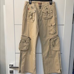 Castro women Beige Cargo Pants